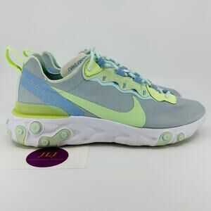 Nike Women's React Element 55 Sneakers 'Frosted Spruce' BQ2728-100 Size 7